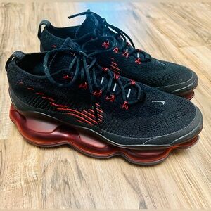 Nike Men's Air Max Scorpion Black Red Athletic Sneakers Shoes HTF Sz 11